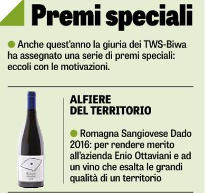 Award.DadoSangiovese.EnioOttaviani